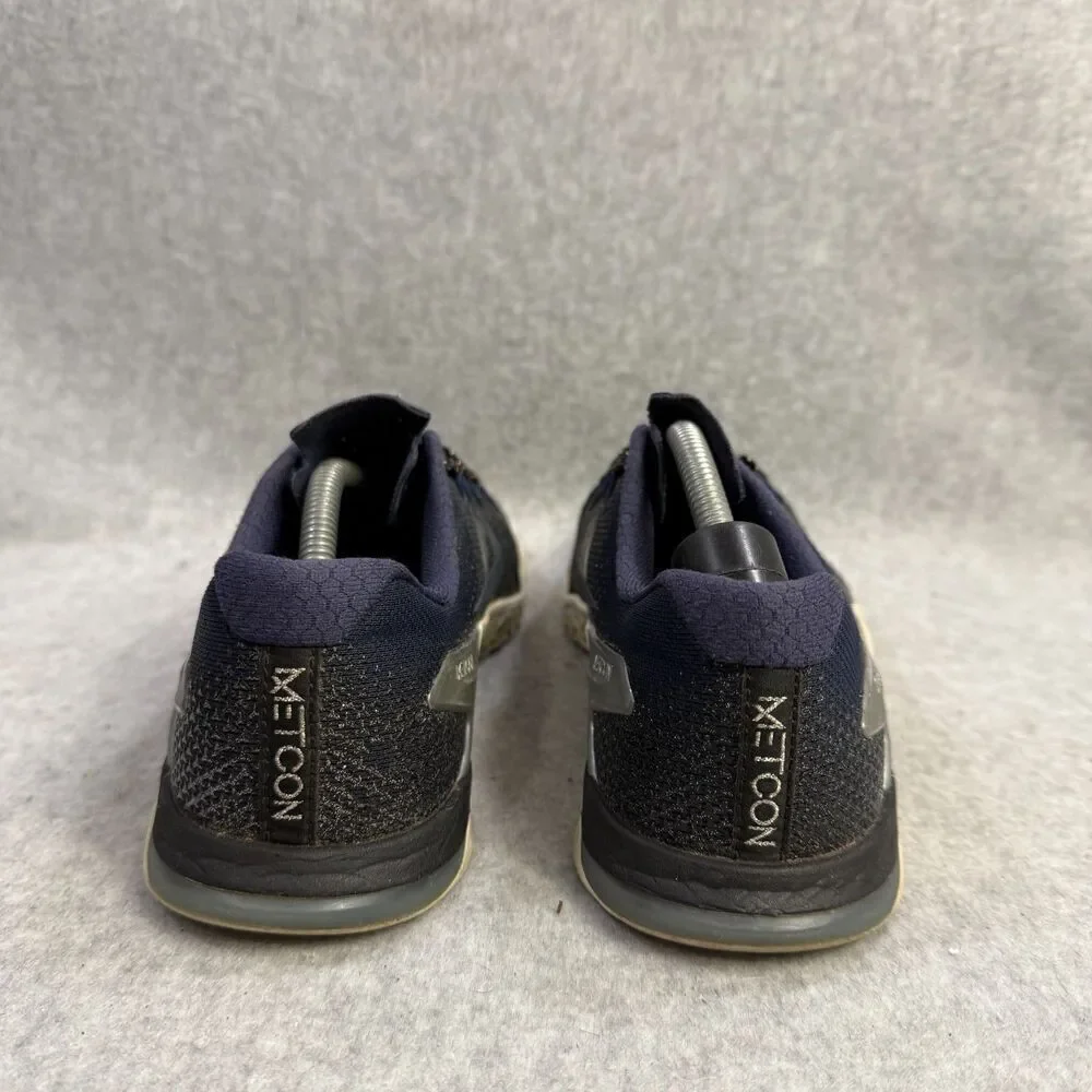 Nike Shoes Womens 8 Metcon 4‎ Blue Crossfit Workout Running Sneakers AJ7804-440